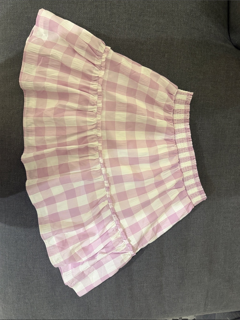 BB Dakota Check Print Mini Skirt - Picture 6 of 8